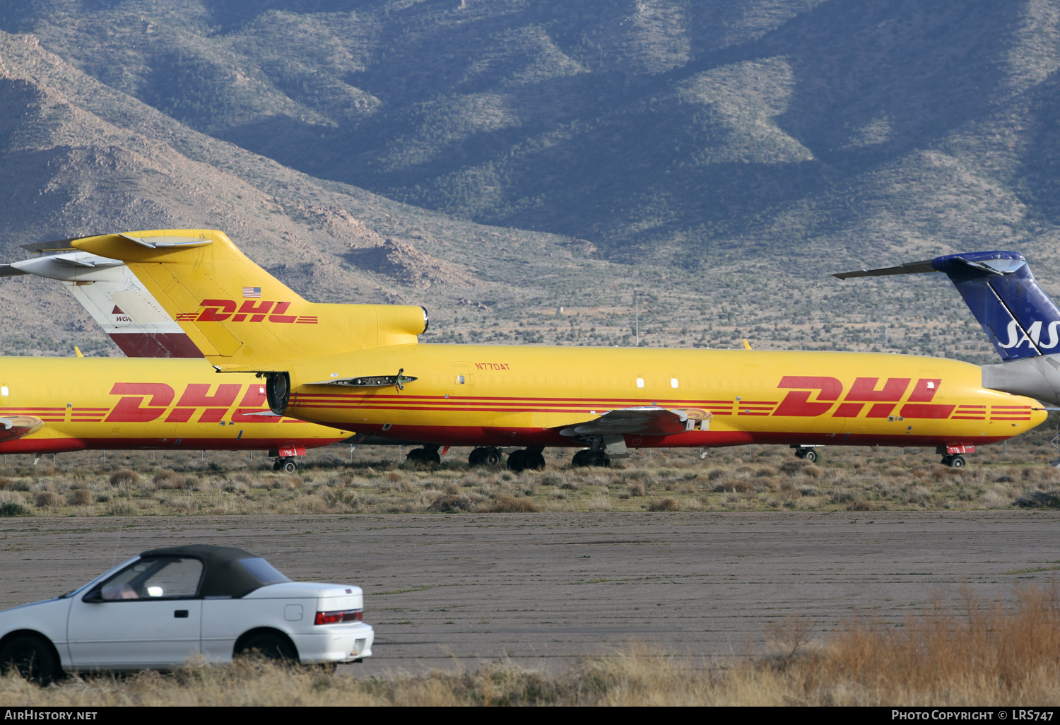 Aircraft Photo of N770AT | Boeing 727-2B7/Adv(F) | DHL International | AirHistory.net #562379