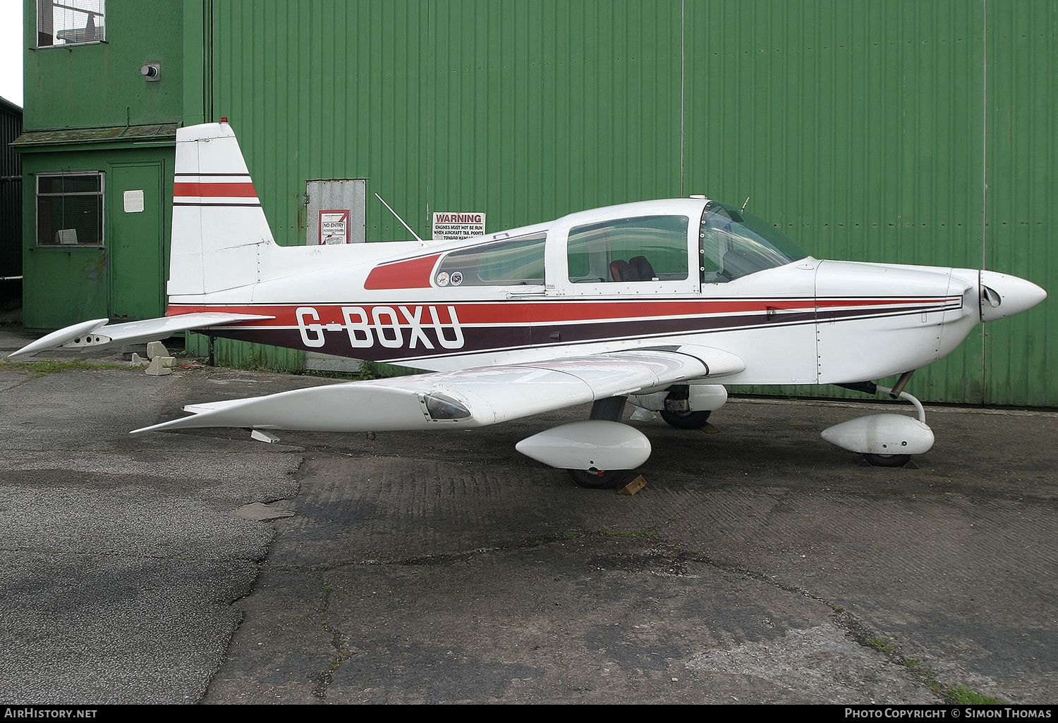 Aircraft Photo of G-BOXU | Grumman American AA-5B Tiger | AirHistory.net #562386