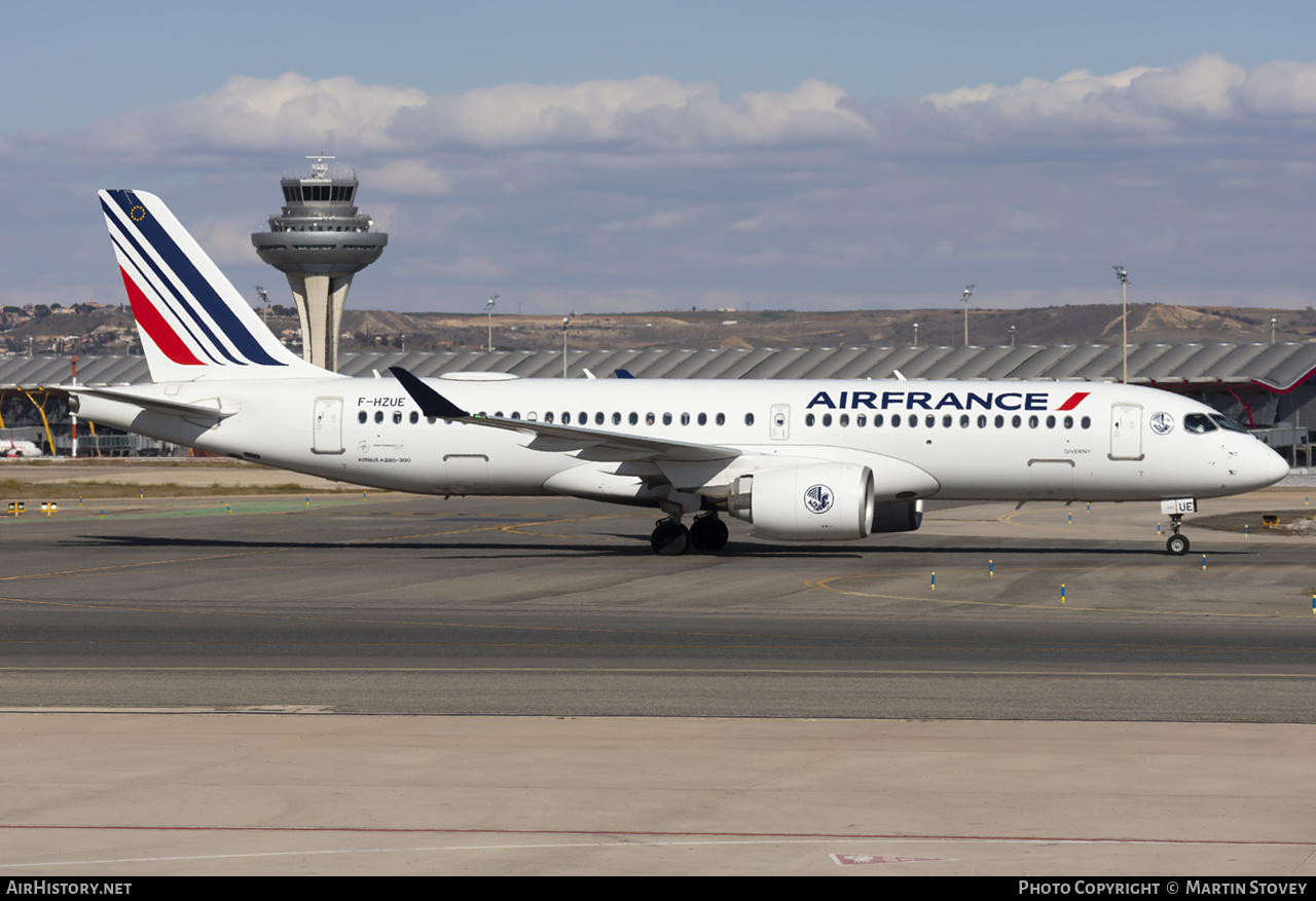 Aircraft Photo of F-HZUE | Airbus A220-371 (BD-500-1A11) | Air France | AirHistory.net #562409