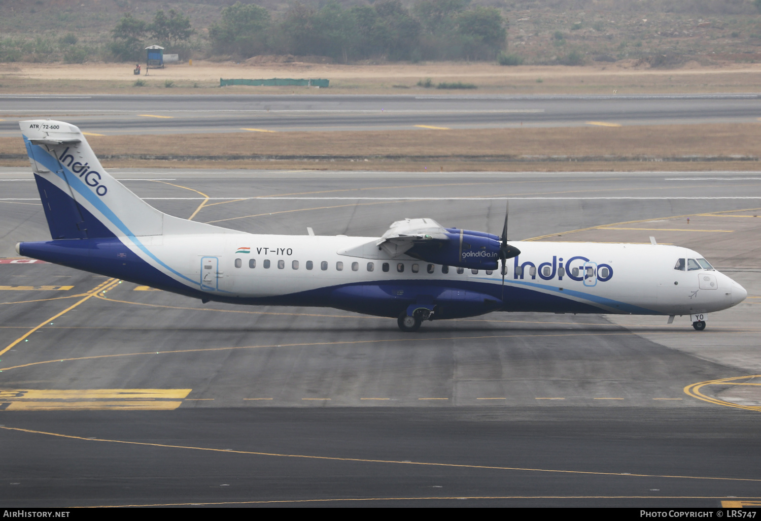 Aircraft Photo of VT-IYO | ATR ATR-72-600 (ATR-72-212A) | IndiGo | AirHistory.net #562415