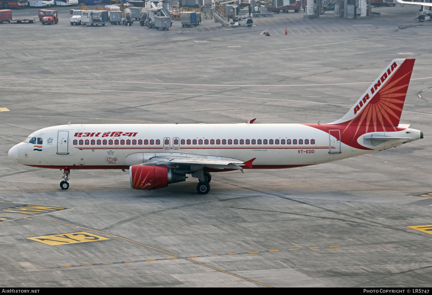 Aircraft Photo of VT-EDD | Airbus A320-214 | Air India | AirHistory.net #562422