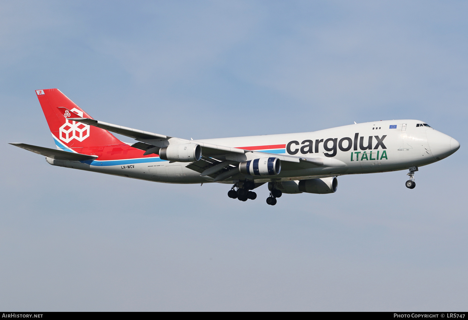 Aircraft Photo of LX-WCV | Boeing 747-4R7F/SCD | Cargolux Italia | AirHistory.net #562423