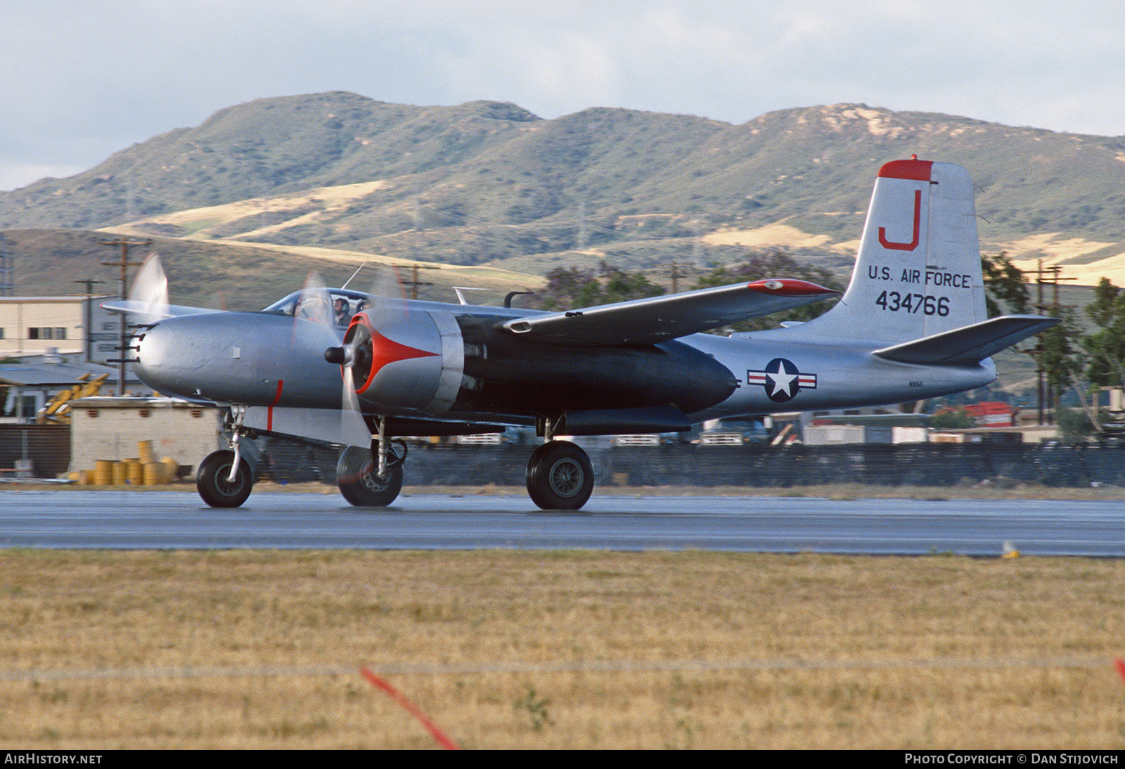 Aircraft Photo of N9150 / 44-34766 | Douglas A-26B Invader | USA - Air Force | AirHistory.net #562430