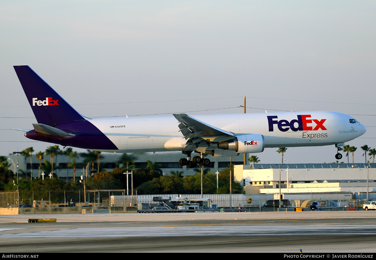 Aircraft Photo of N149FE | Boeing 767-3S2F/ER | FedEx Express - Federal Express | AirHistory.net #562435