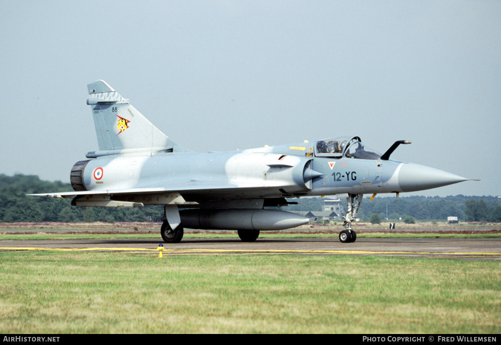 Aircraft Photo of 88 | Dassault Mirage 2000C | France - Air Force | AirHistory.net #562441