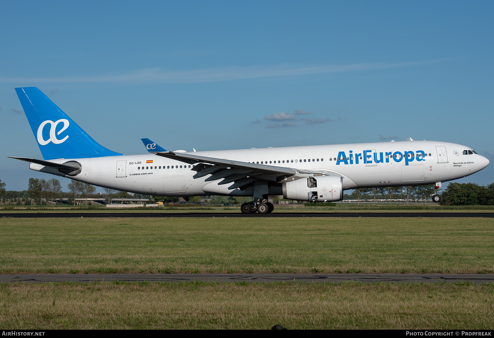 Aircraft Photo of EC-LQO | Airbus A330-243 | Air Europa | AirHistory.net #562443