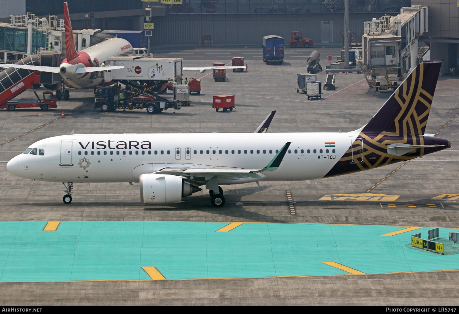 Aircraft Photo of VT-TQJ | Airbus A320-251N | Vistara | AirHistory.net #562467