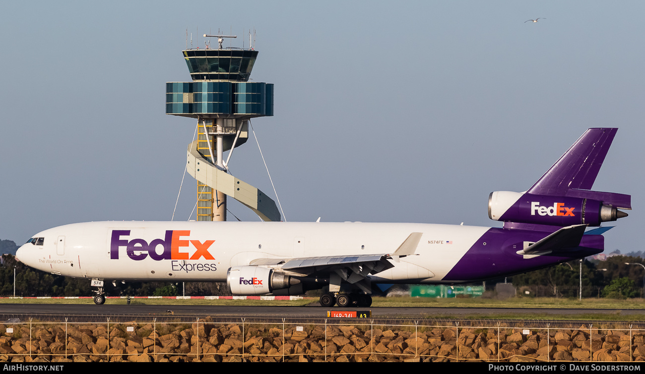 Aircraft Photo of N574FE | McDonnell Douglas MD-11F | FedEx Express | AirHistory.net #562490