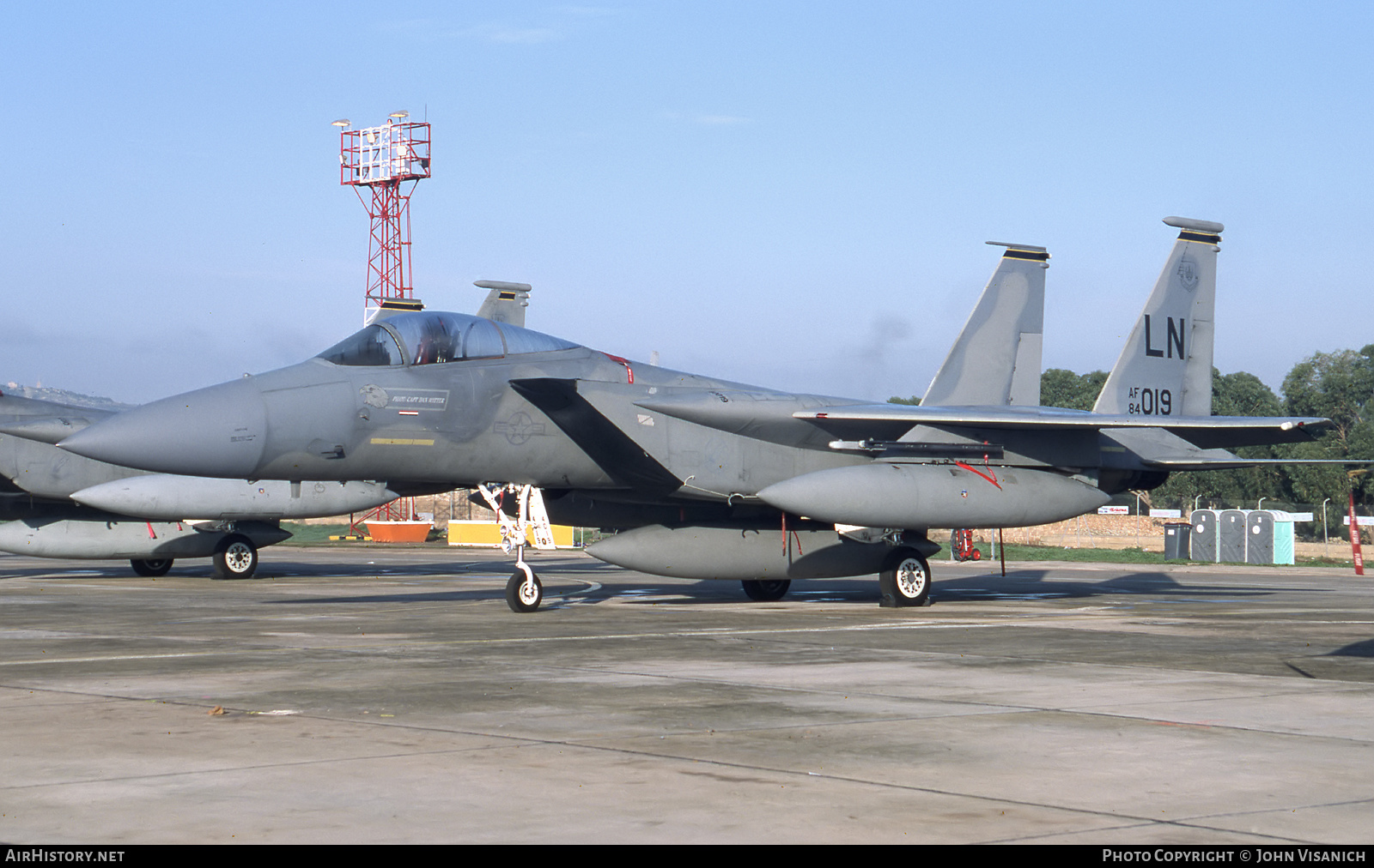 Aircraft Photo of 84-0019 / AF84-019 | McDonnell Douglas F-15C Eagle | USA - Air Force | AirHistory.net #562504