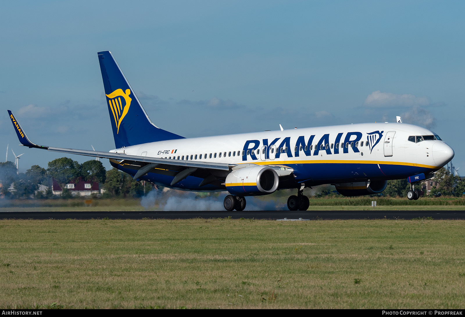 Aircraft Photo of EI-FRC | Boeing 737-8AS | Ryanair | AirHistory.net #562506