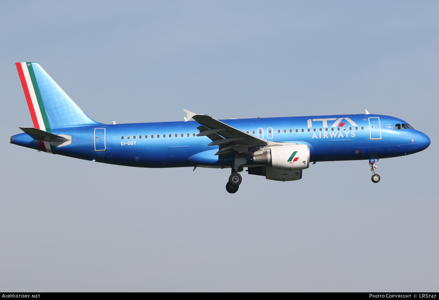 Aircraft Photo of EI-DSY | Airbus A320-216 | ITA Airways | AirHistory.net #562510