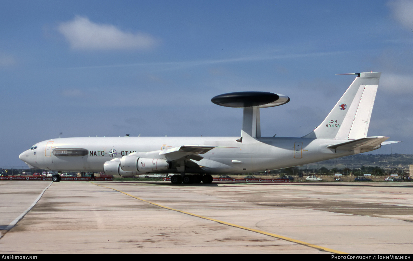 Aircraft Photo of LX-N90458 | Boeing E-3A Sentry | Luxembourg - NATO | AirHistory.net #562514