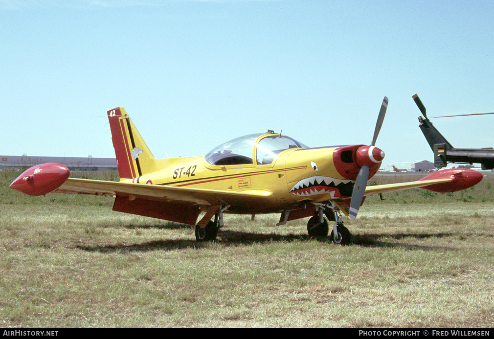 Aircraft Photo of ST-42 | SIAI-Marchetti SF-260D | Belgium - Air Force | AirHistory.net #562542