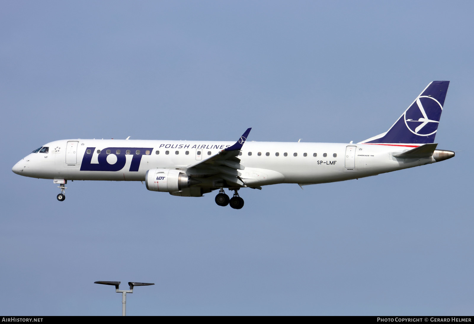 Aircraft Photo of SP-LMF | Embraer 190AR (ERJ-190-100IGW) | LOT Polish Airlines - Polskie Linie Lotnicze | AirHistory.net #562562