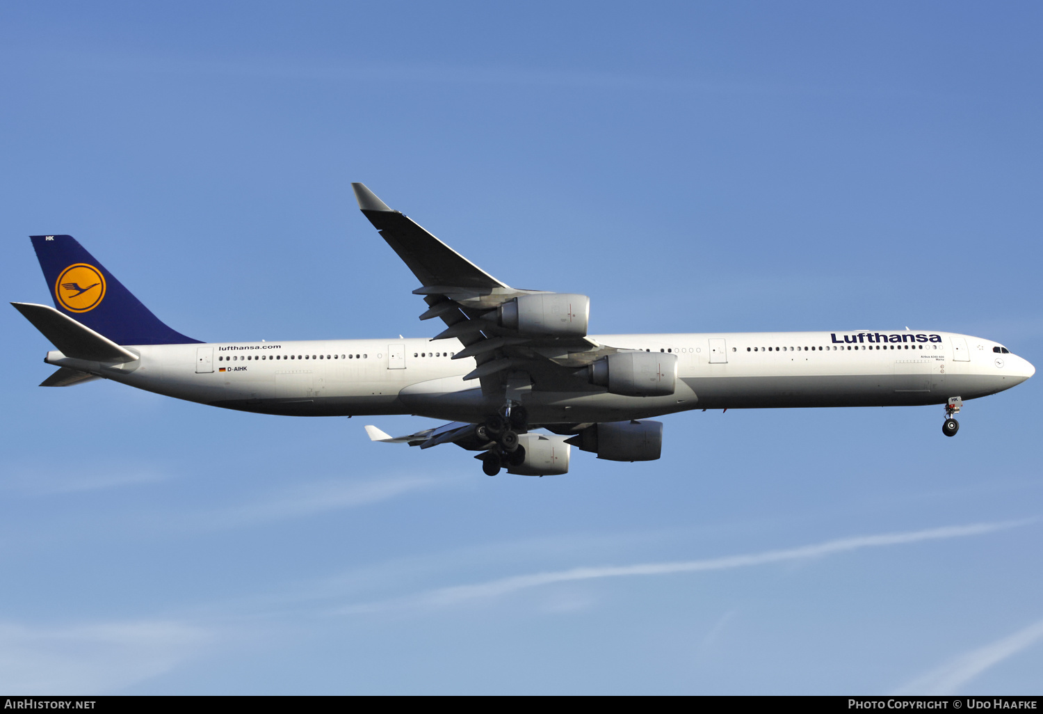 Aircraft Photo of D-AIHK | Airbus A340-642 | Lufthansa | AirHistory.net #562583