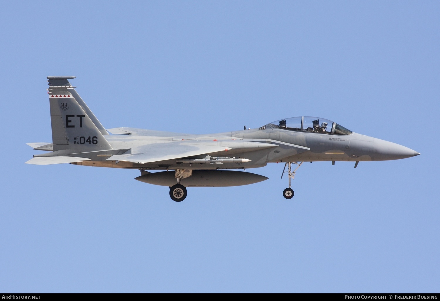 Aircraft Photo of 84-0046 / AF84-046 | McDonnell Douglas F-15D Eagle | USA - Air Force | AirHistory.net #562624