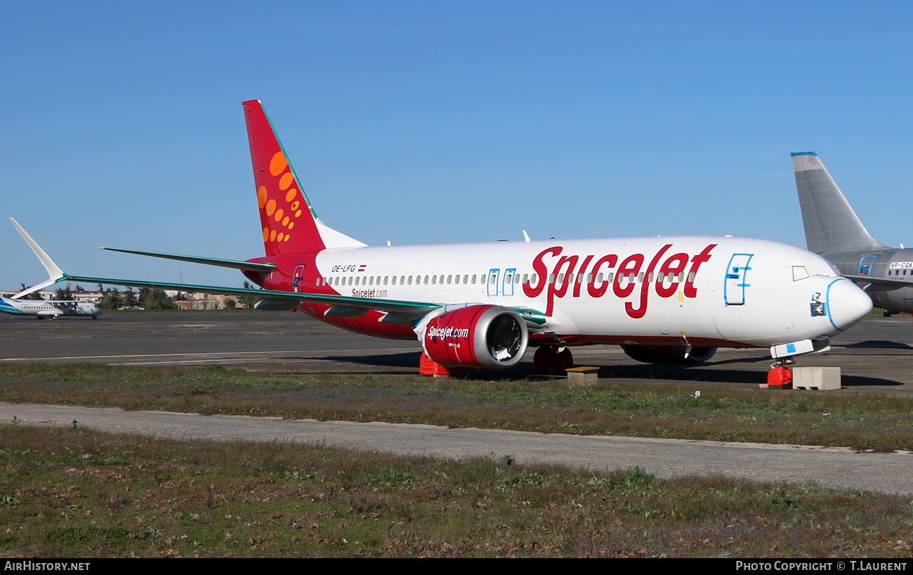 Aircraft Photo of OE-LFG | Boeing 737-8 Max 8 | SpiceJet | AirHistory.net #562646