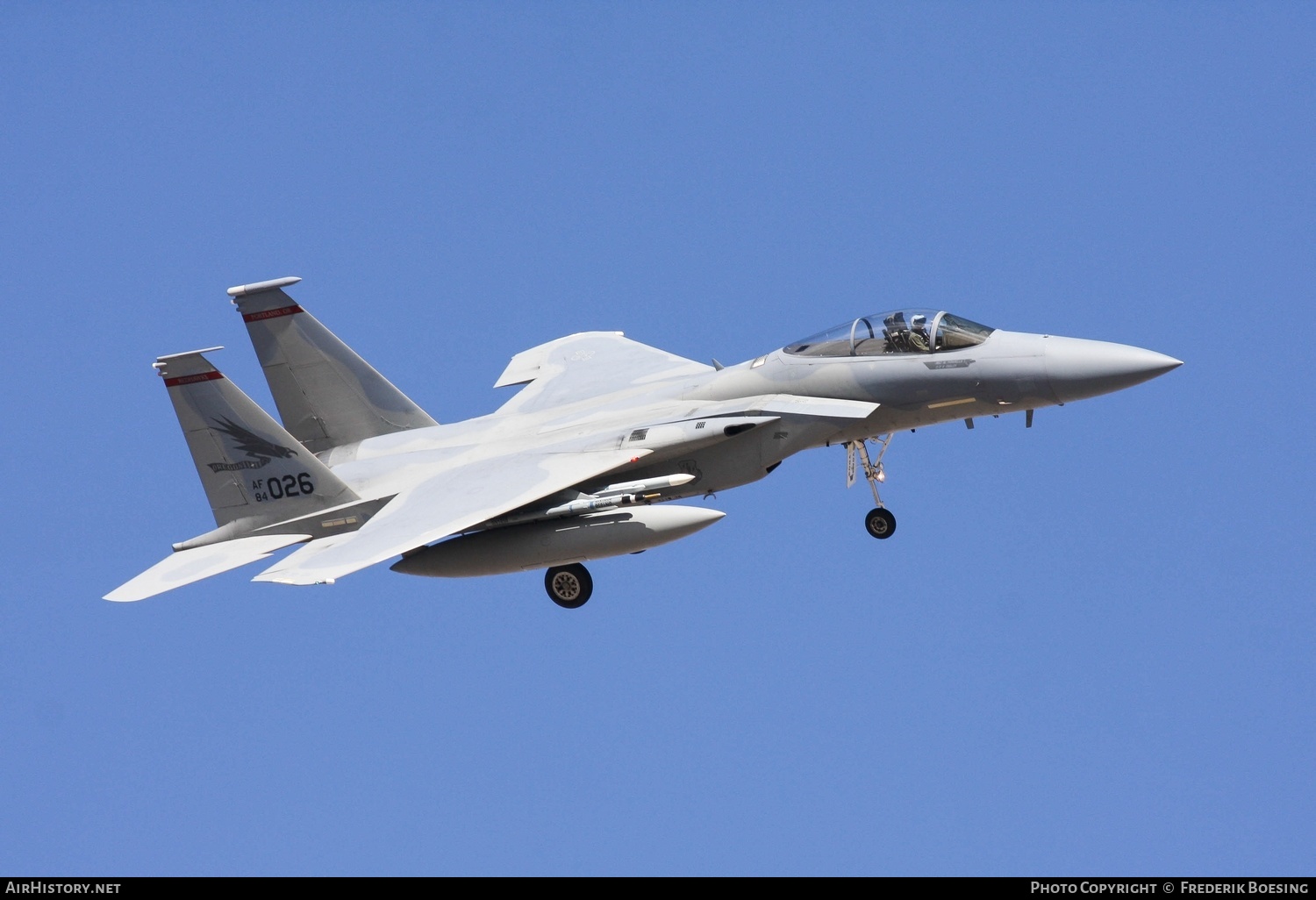 Aircraft Photo of 84-0026 / AF84-026 | McDonnell Douglas F-15C Eagle | USA - Air Force | AirHistory.net #562663