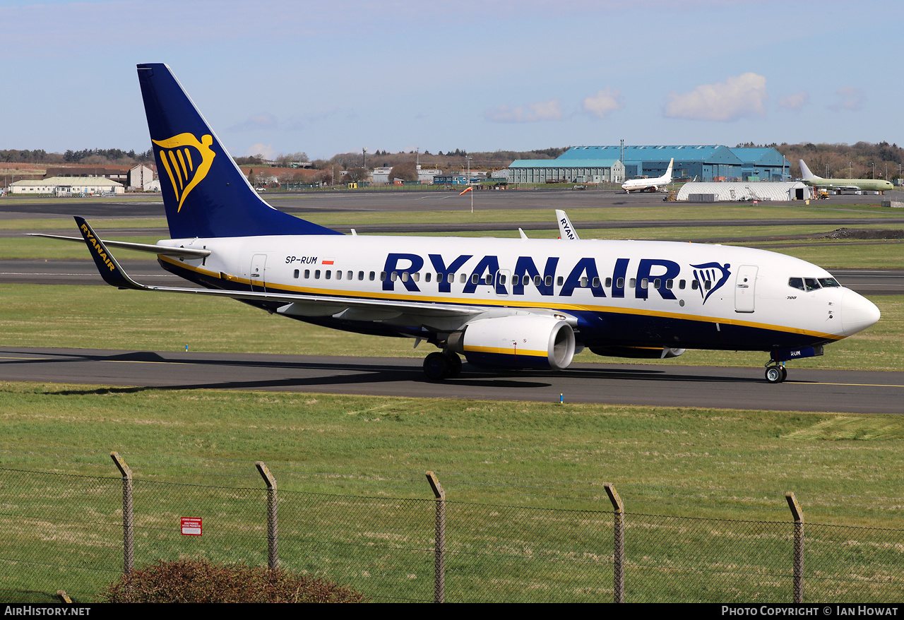 Aircraft Photo of SP-RUM | Boeing 737-73S | Ryanair | AirHistory.net #562664