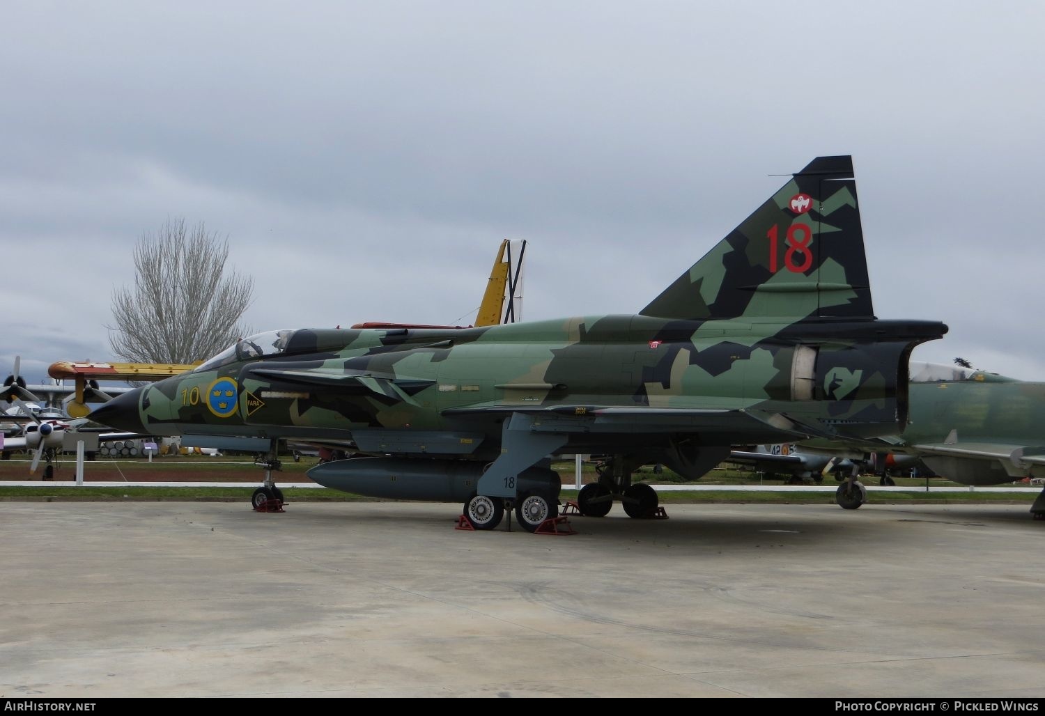 Aircraft Photo of 37074 | Saab AJ37 Viggen | Sweden - Air Force | AirHistory.net #562667