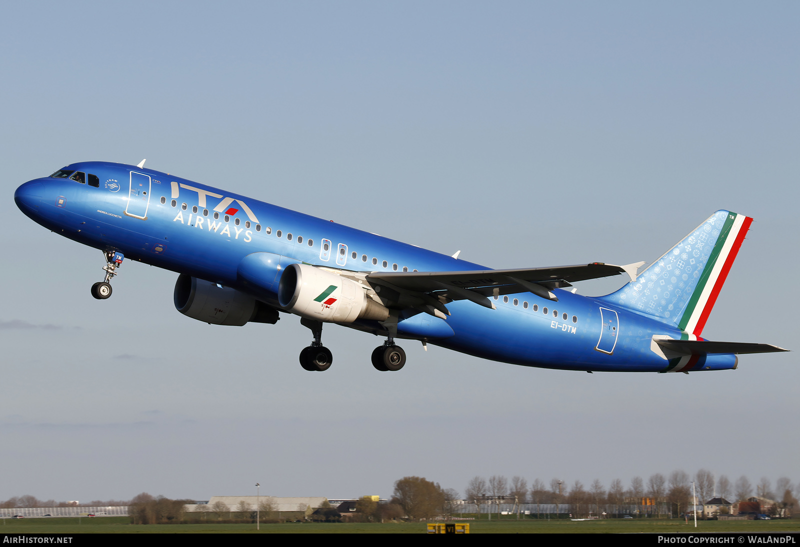 Aircraft Photo of EI-DTM | Airbus A320-216 | ITA Airways | AirHistory.net #562675