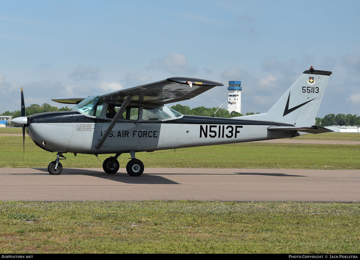 Aircraft Photo of N5113F / 55113 | Cessna 172F | USA - Air Force | AirHistory.net #562679