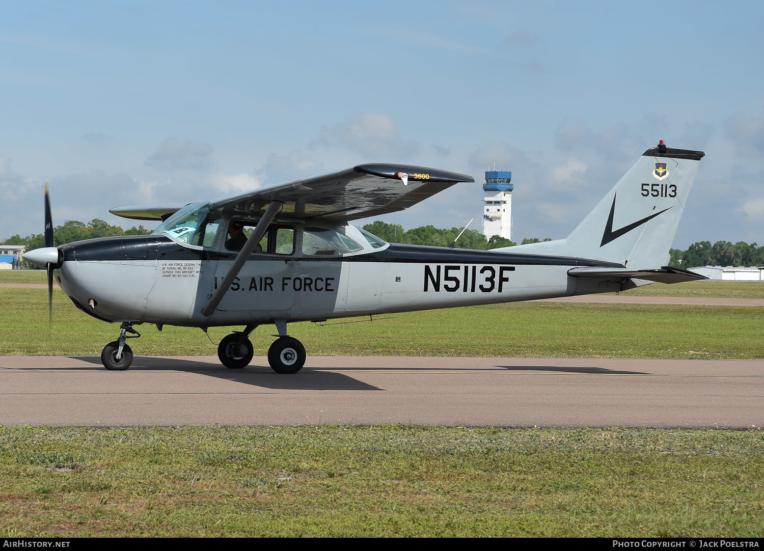 Aircraft Photo of N5113F / 55113 | Cessna T-41A Mescalero | USA - Air Force | AirHistory.net #562679