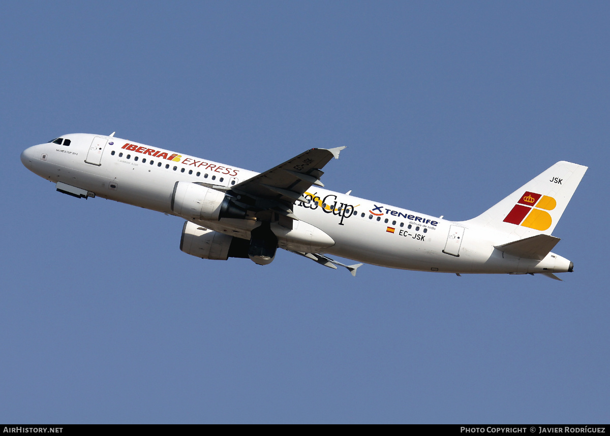 Aircraft Photo of EC-JSK | Airbus A320-214 | Iberia Express | AirHistory.net #562689