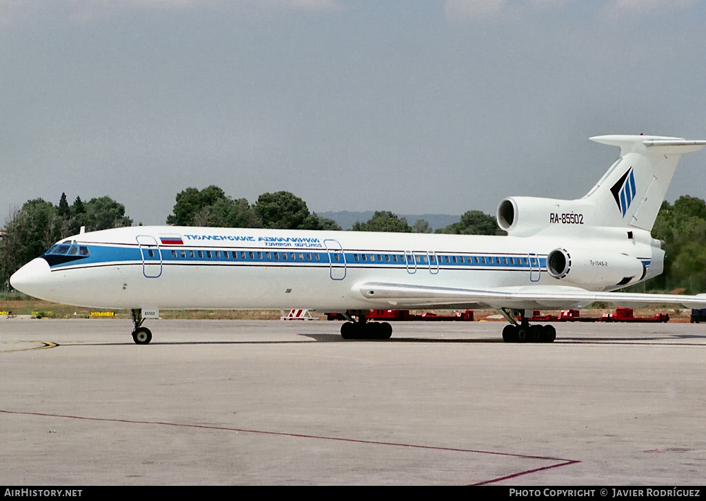 Aircraft Photo of RA-85502 | Tupolev Tu-154B-2 | Tyumen Airlines | AirHistory.net #562703