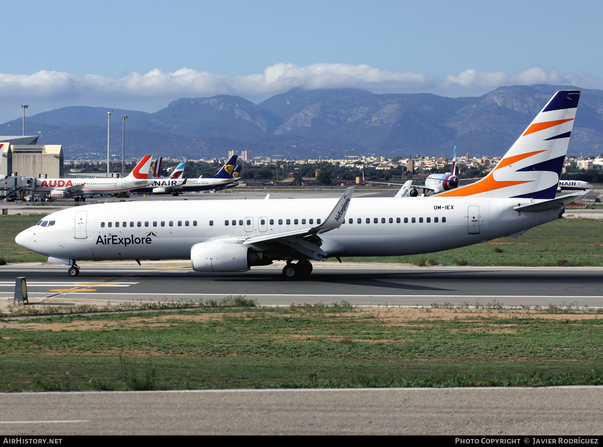 Aircraft Photo of OM-IEX | Boeing 737-8BK | AirExplore - Axe | AirHistory.net #562709