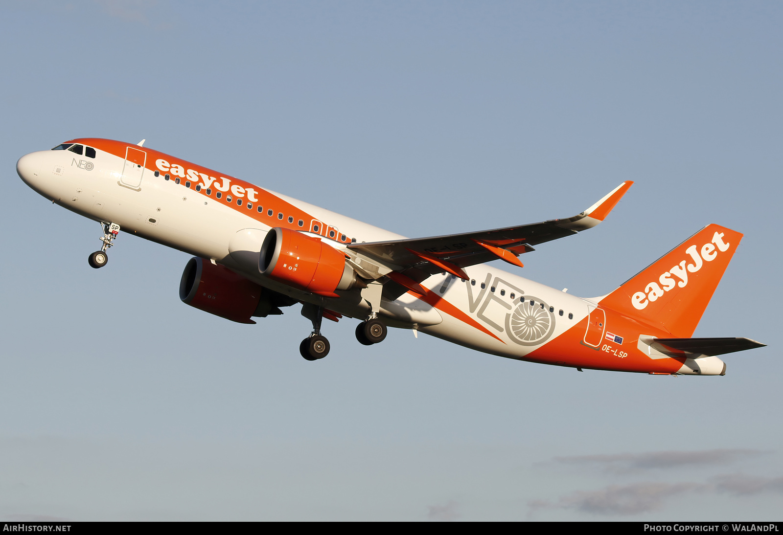 Aircraft Photo of OE-LSP | Airbus A320-251N | EasyJet | AirHistory.net #562713