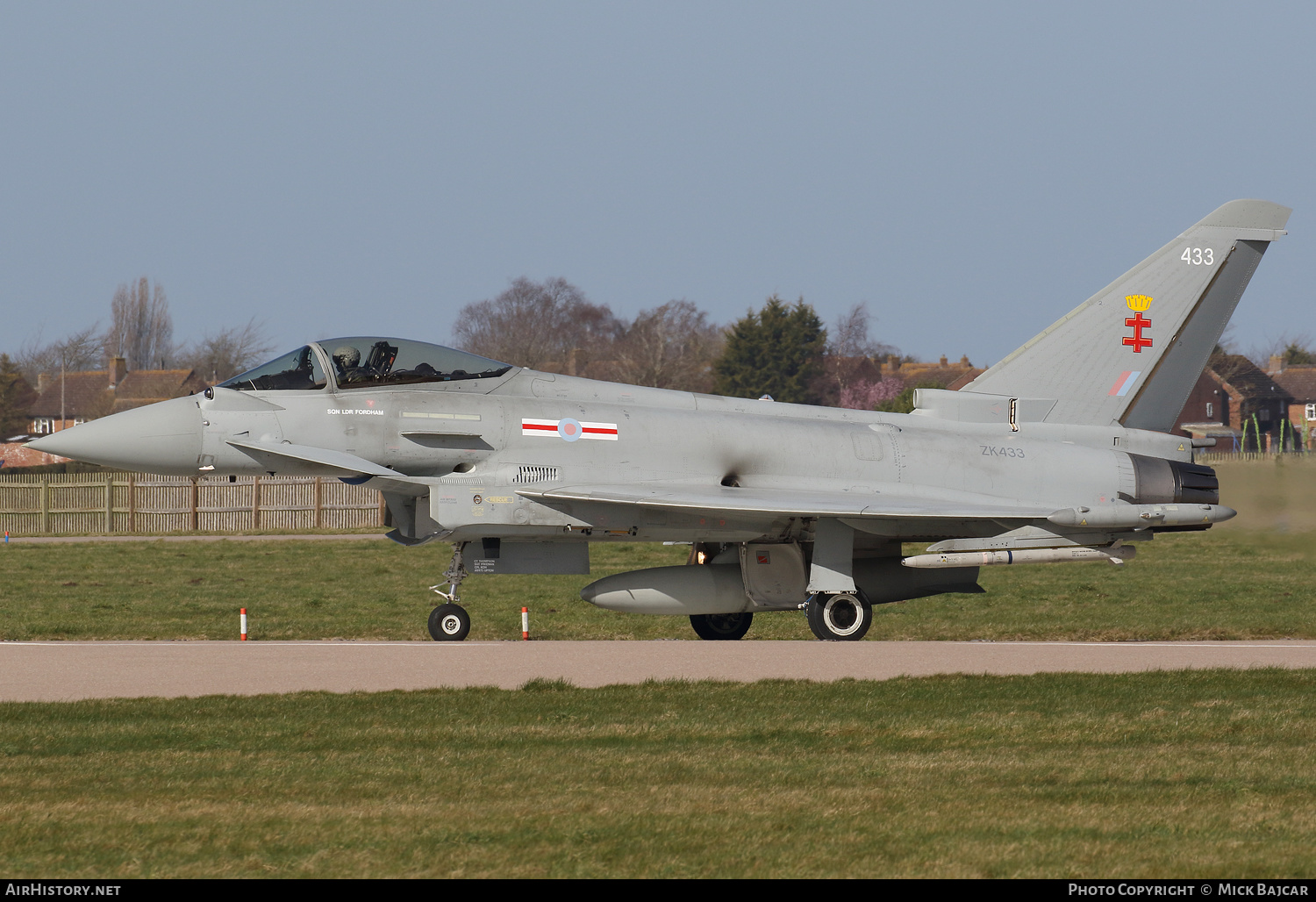 Aircraft Photo of ZK433 | Eurofighter EF-2000 Typhoon FGR4 | UK - Air Force | AirHistory.net #562822