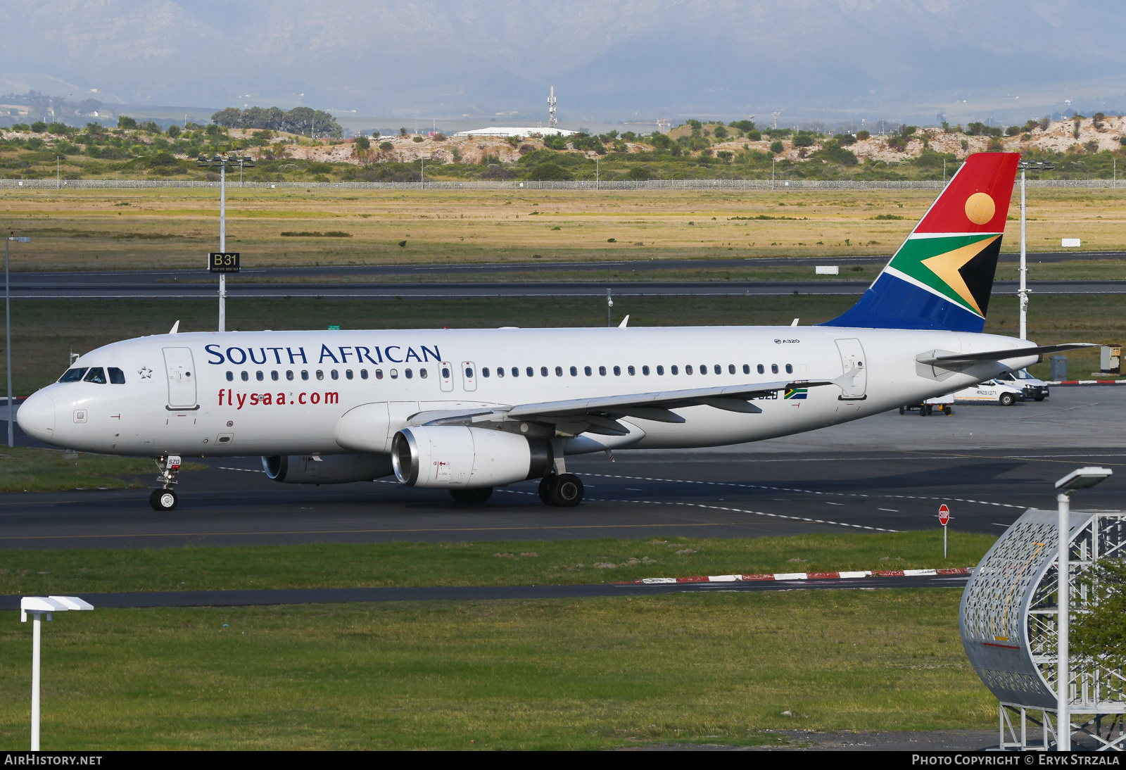 Aircraft Photo of ZS-SZD | Airbus A320-232 | South African Airways | AirHistory.net #562828