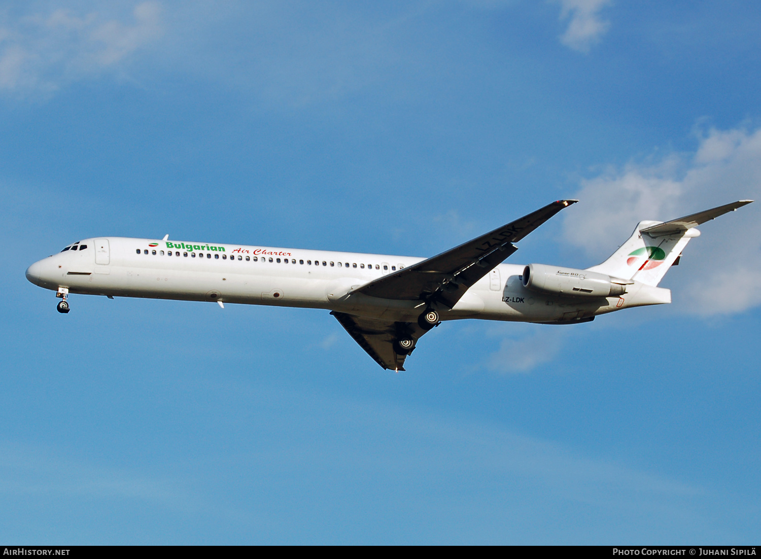 Aircraft Photo of LZ-LDK | McDonnell Douglas MD-82 (DC-9-82) | Bulgarian Air Charter | AirHistory.net #562831