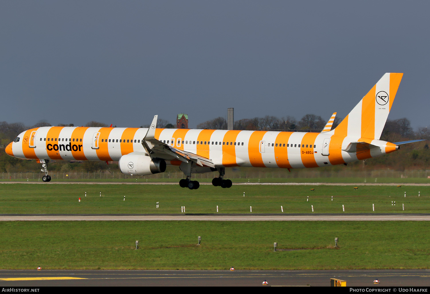 Aircraft Photo of D-ABOJ | Boeing 757-330 | Condor Flugdienst | AirHistory.net #562835