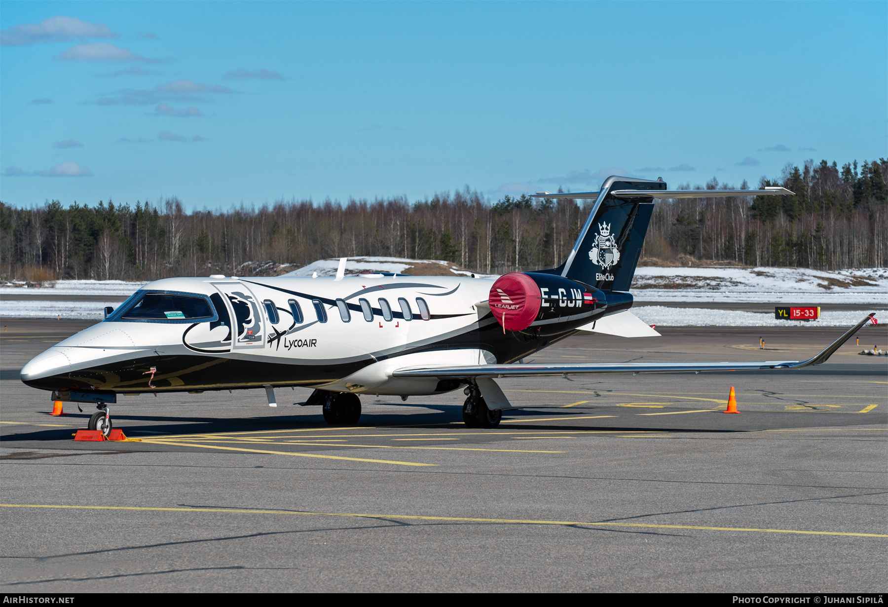 Aircraft Photo of OE-GJW | Learjet 75 | Lycoair | AirHistory.net #562839