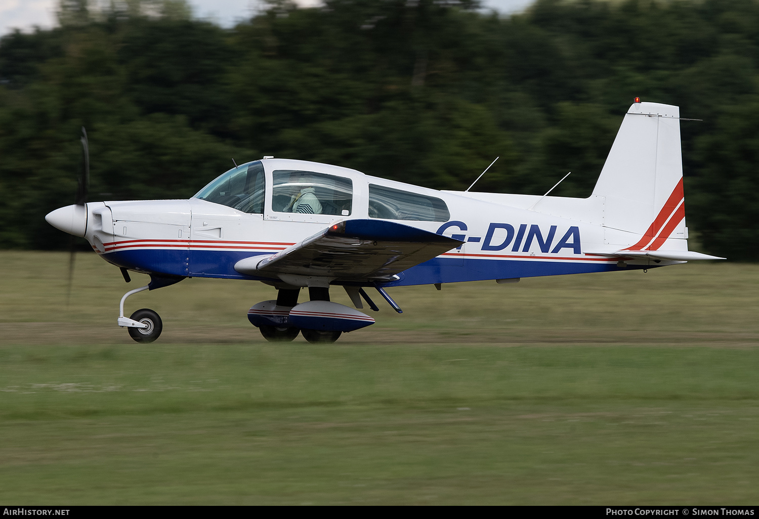 Aircraft Photo of G-DINA | Grumman American AA-5B Tiger | AirHistory.net #562843