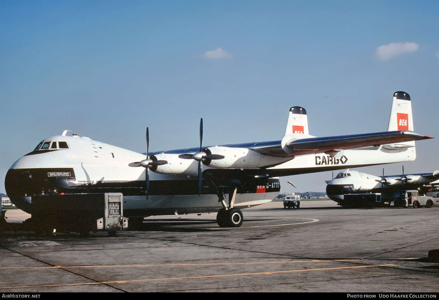 Aircraft Photo of G-ATTC | Armstrong Whitworth AW-650 Argosy 222 | BEA Cargo - British European Airways | AirHistory.net #562853