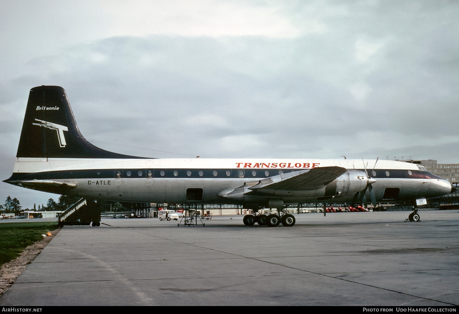 Aircraft Photo of G-ATLE | Bristol 175 Britannia 314 | Transglobe Airways | AirHistory.net #562870