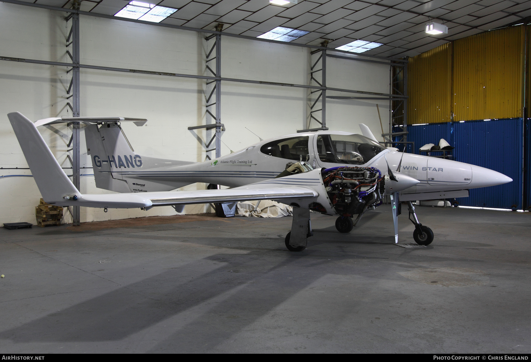 Aircraft Photo of G-HANG | Diamond DA42 Twin Star | Atlantic Flight Training | AirHistory.net #562872