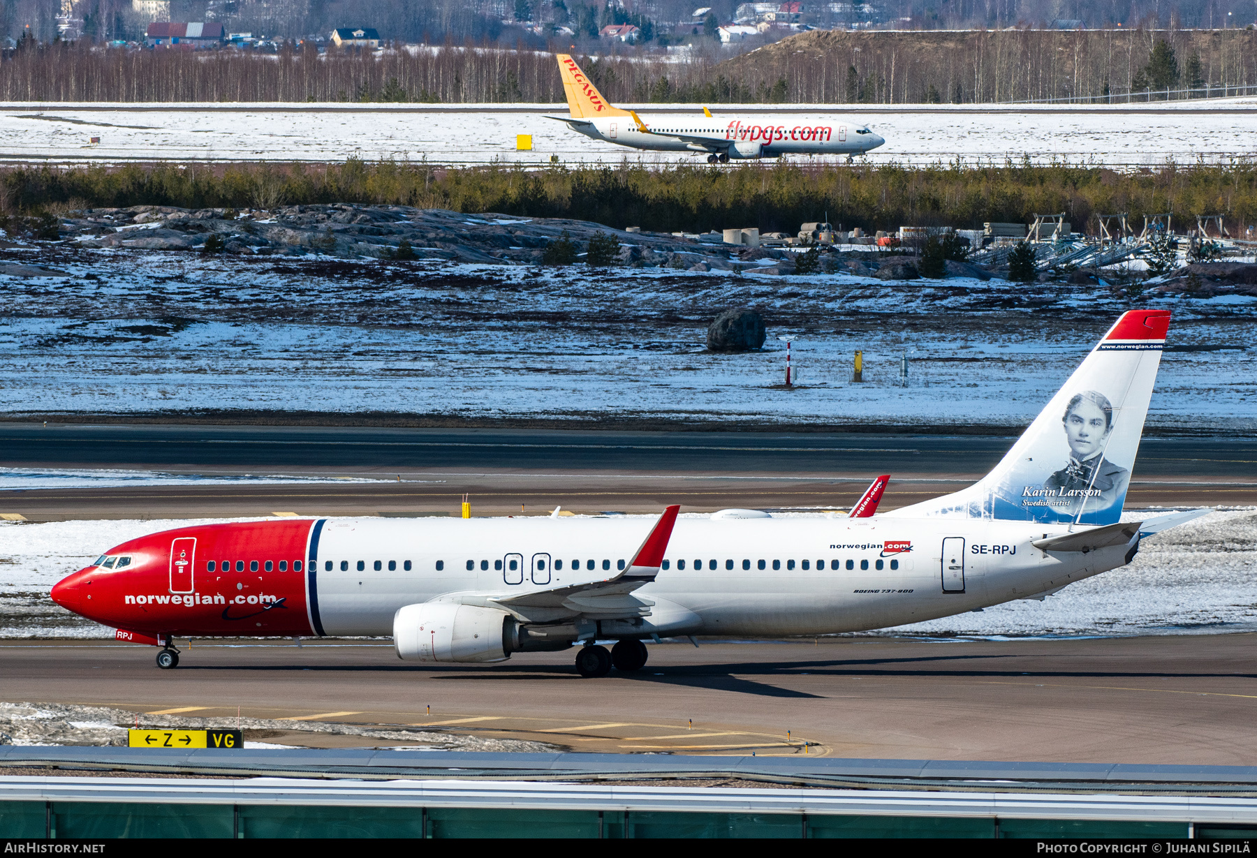 Aircraft Photo of SE-RPJ | Boeing 737-8JP | Norwegian | AirHistory.net #562885