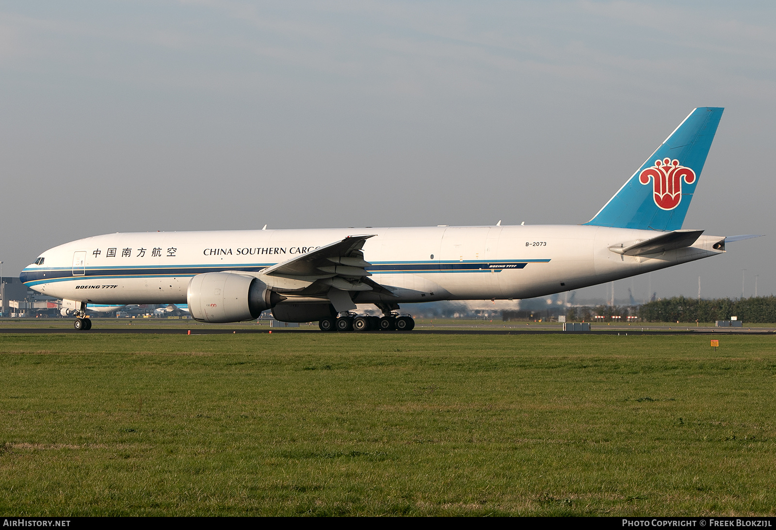 Aircraft Photo of B-2073 | Boeing 777-F1B | China Southern Airlines Cargo | AirHistory.net #562902