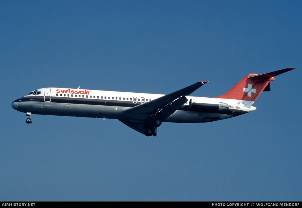 Aircraft Photo of HB-IDO | McDonnell Douglas DC-9-32 | Swissair | AirHistory.net #562907