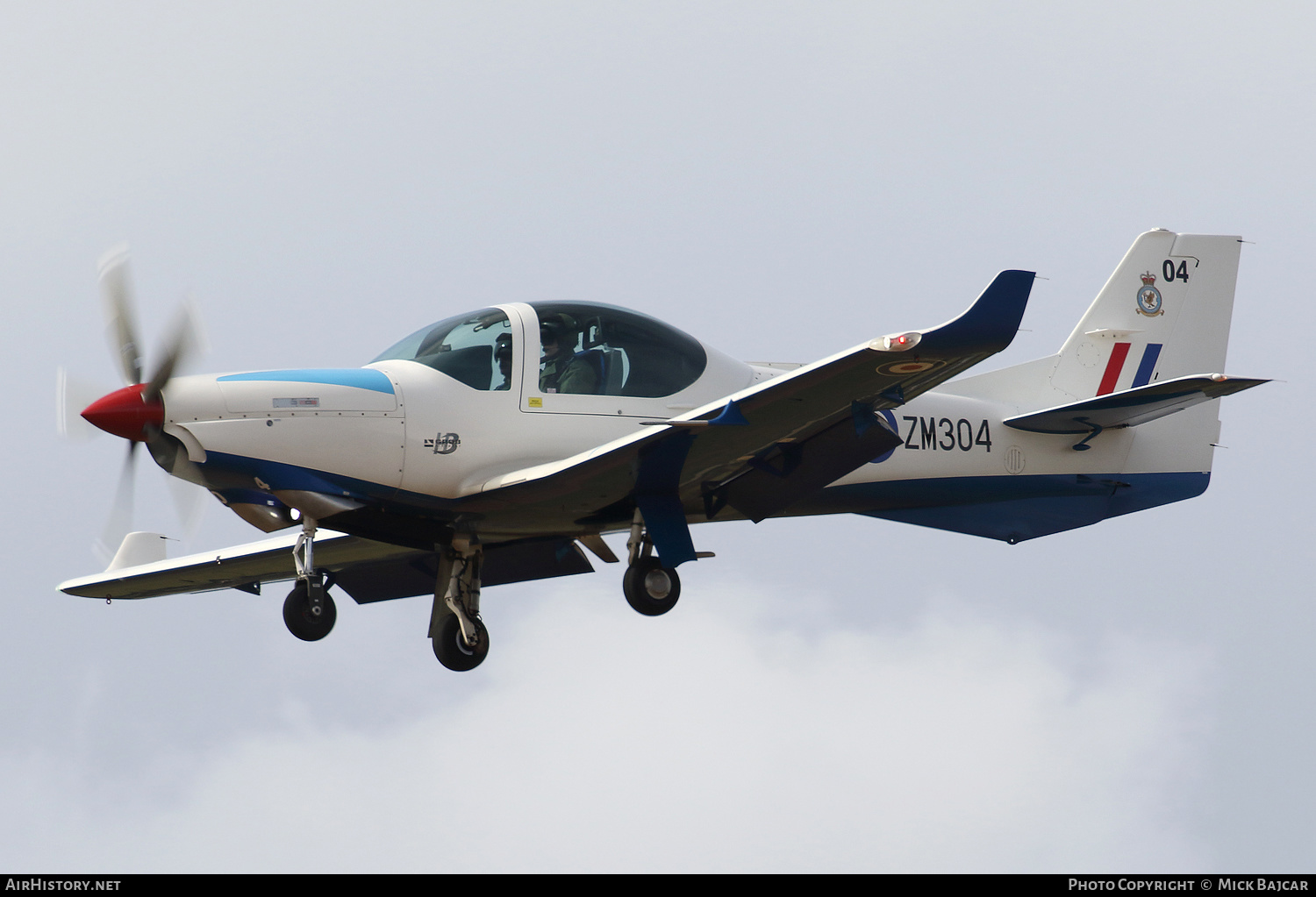 Aircraft Photo of ZM304 | Grob G-120TP Prefect T1 | UK - Air Force | AirHistory.net #562933