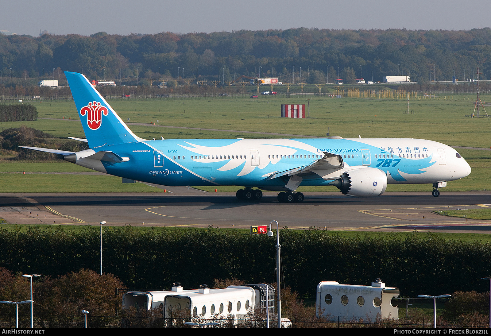 Aircraft Photo of B-1293 | Boeing 787-9 Dreamliner | China Southern Airlines | AirHistory.net #562938