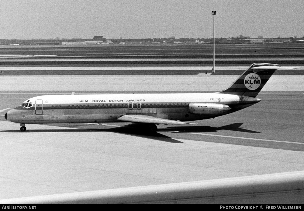 Aircraft Photo of PH-DNY | McDonnell Douglas DC-9-33RC | KLM - Royal Dutch Airlines | AirHistory.net #562946