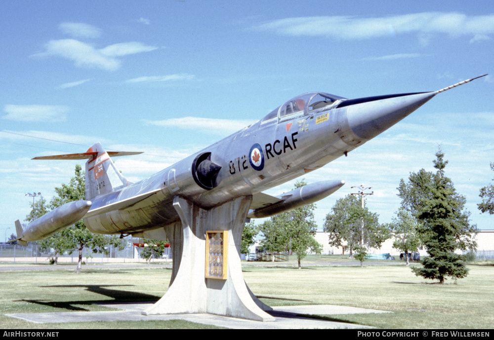 Aircraft Photo of 12872 | Lockheed CF-104 Starfighter | Canada - Air Force | AirHistory.net #562962