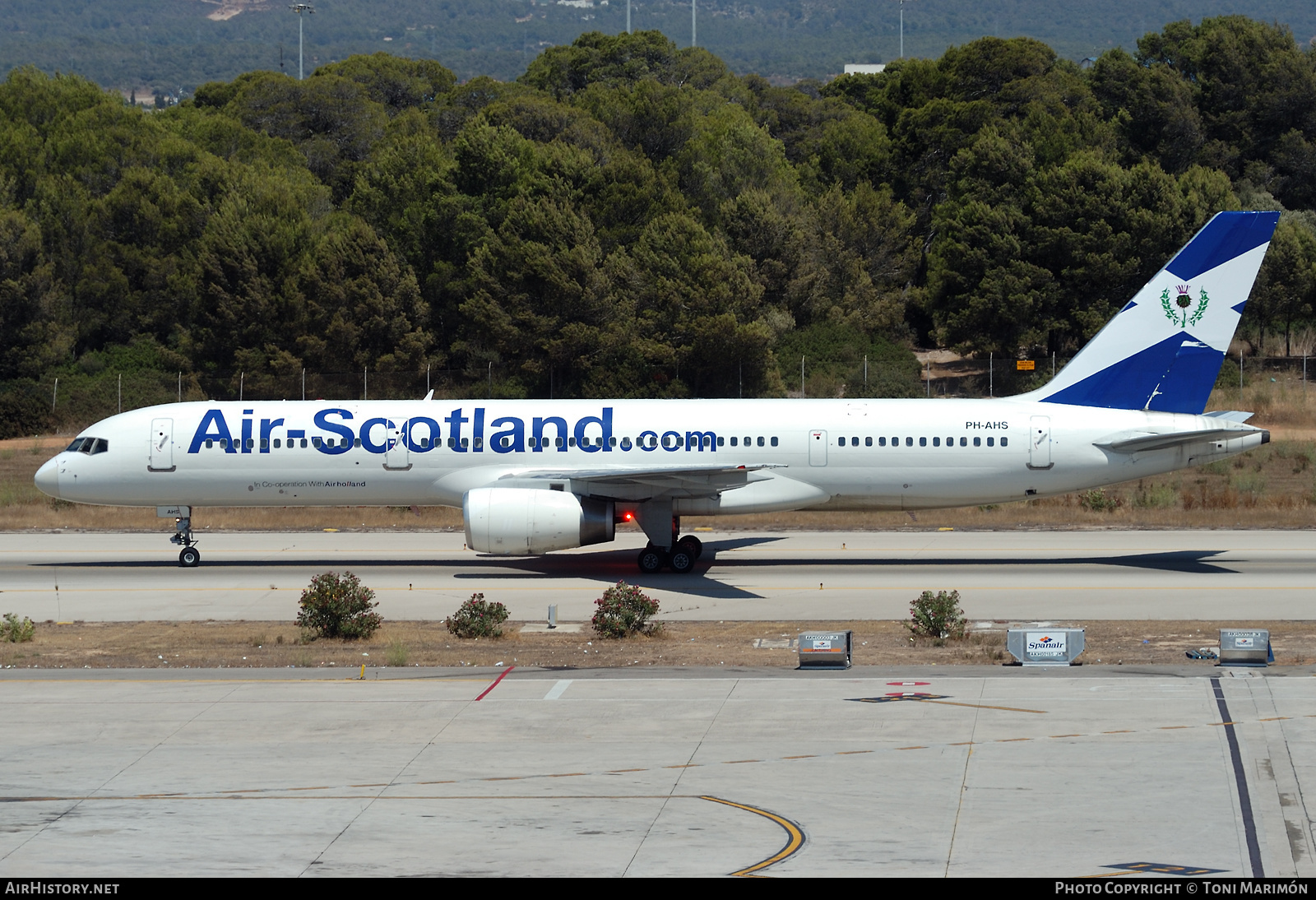 Aircraft Photo of PH-AHS | Boeing 757-28A | Air-Scotland | AirHistory.net #562967