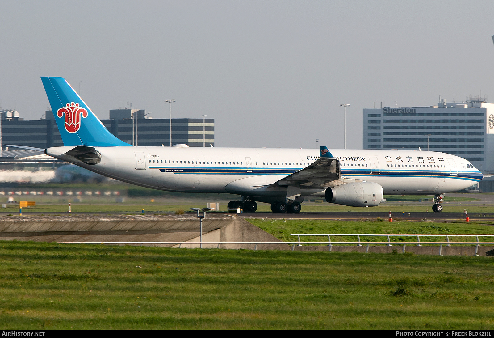 Aircraft Photo of B-300U | Airbus A330-343E | China Southern Airlines | AirHistory.net #562996