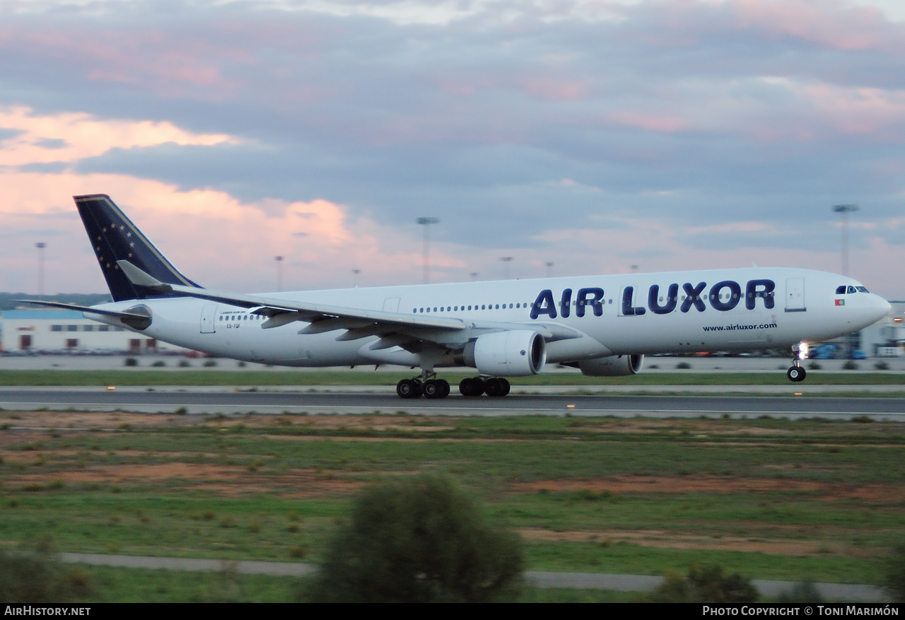 Aircraft Photo of CS-TQF | Airbus A330-322 | Air Luxor | AirHistory.net #563002